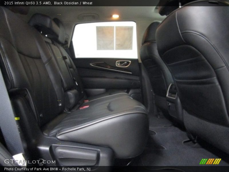 Black Obsidian / Wheat 2015 Infiniti QX60 3.5 AWD