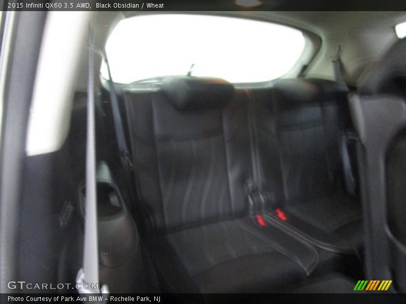 Black Obsidian / Wheat 2015 Infiniti QX60 3.5 AWD