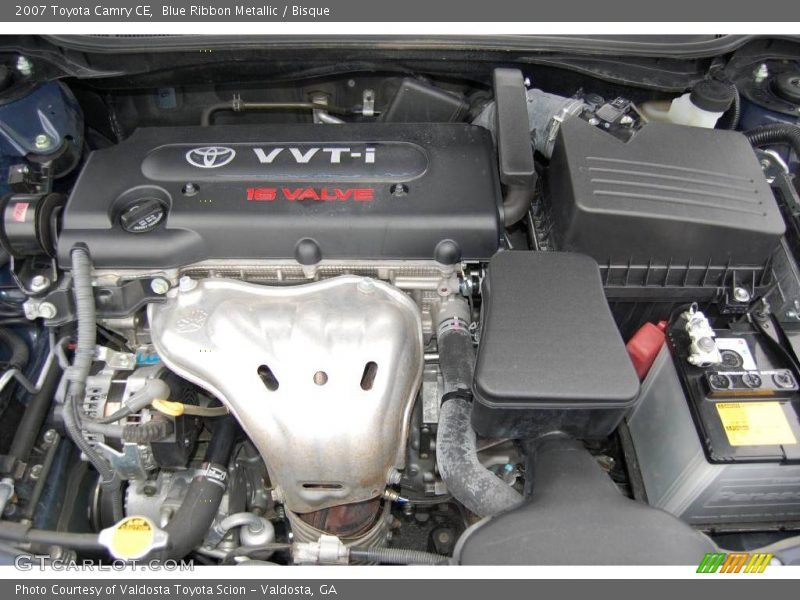 Blue Ribbon Metallic / Bisque 2007 Toyota Camry CE