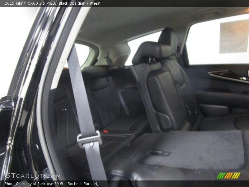 Black Obsidian / Wheat 2015 Infiniti QX60 3.5 AWD