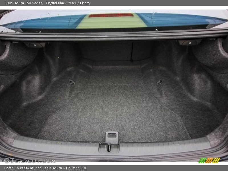 Crystal Black Pearl / Ebony 2009 Acura TSX Sedan