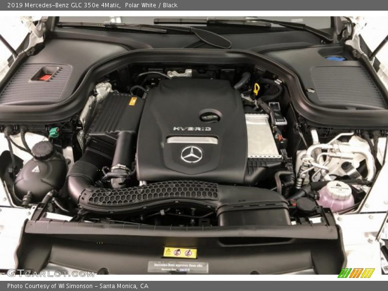 Polar White / Black 2019 Mercedes-Benz GLC 350e 4Matic