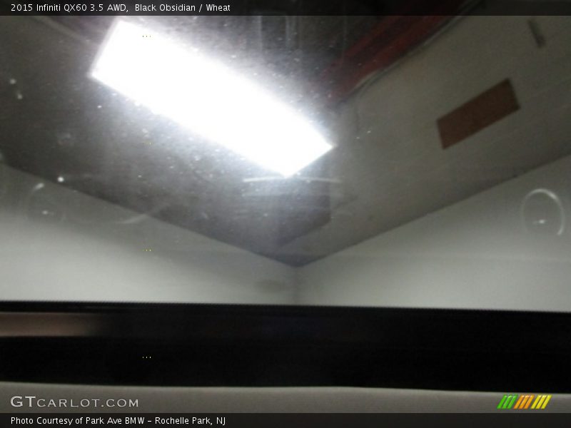 Black Obsidian / Wheat 2015 Infiniti QX60 3.5 AWD