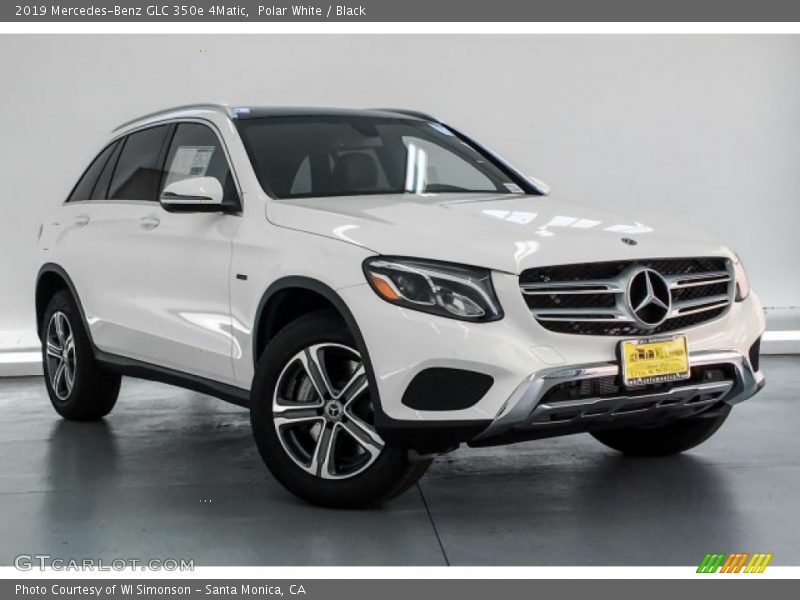 Polar White / Black 2019 Mercedes-Benz GLC 350e 4Matic
