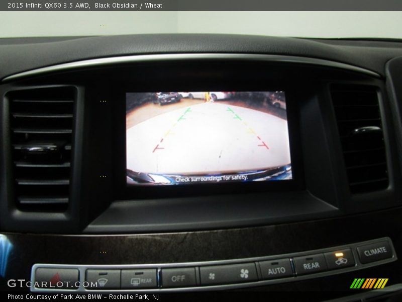 Black Obsidian / Wheat 2015 Infiniti QX60 3.5 AWD