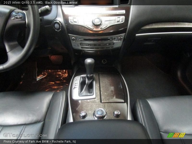 Black Obsidian / Wheat 2015 Infiniti QX60 3.5 AWD