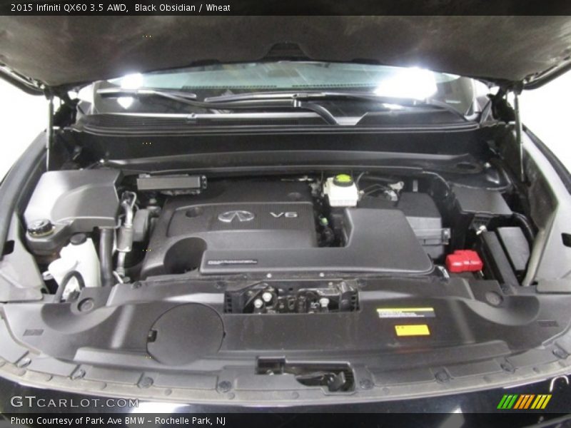 Black Obsidian / Wheat 2015 Infiniti QX60 3.5 AWD