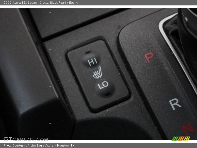 Crystal Black Pearl / Ebony 2009 Acura TSX Sedan