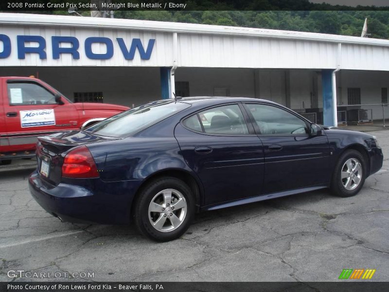 Midnight Blue Metallic / Ebony 2008 Pontiac Grand Prix Sedan