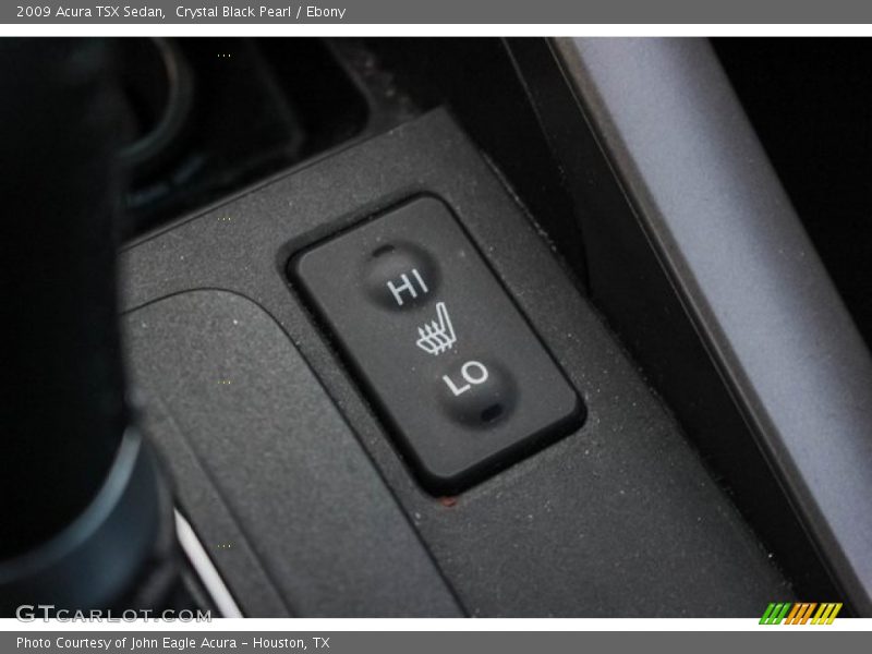 Crystal Black Pearl / Ebony 2009 Acura TSX Sedan