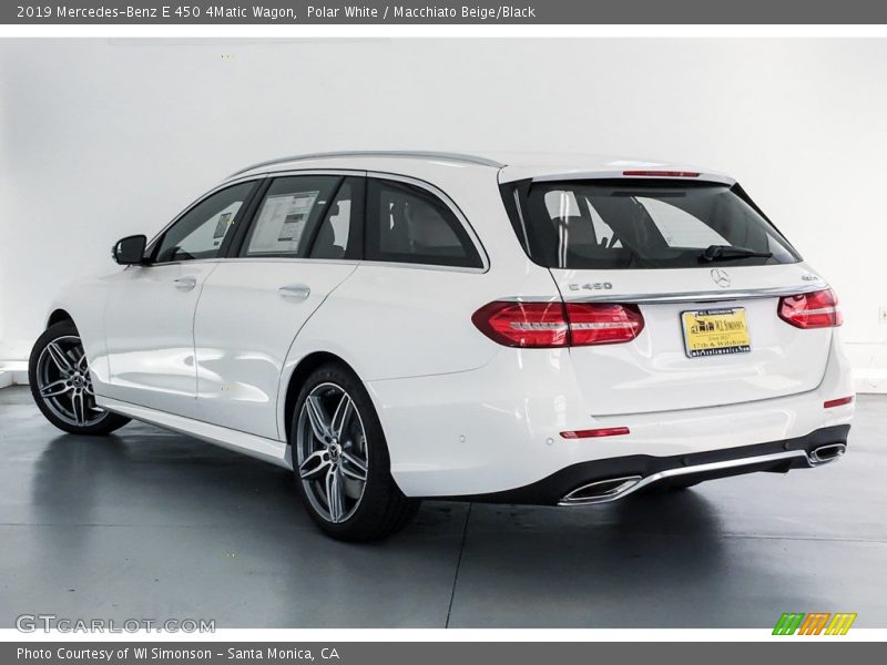 Polar White / Macchiato Beige/Black 2019 Mercedes-Benz E 450 4Matic Wagon