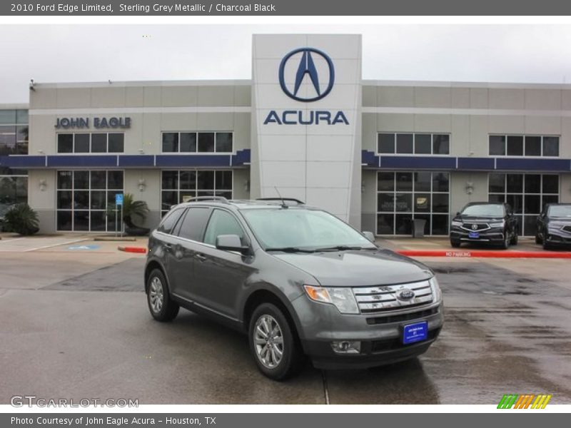 Sterling Grey Metallic / Charcoal Black 2010 Ford Edge Limited