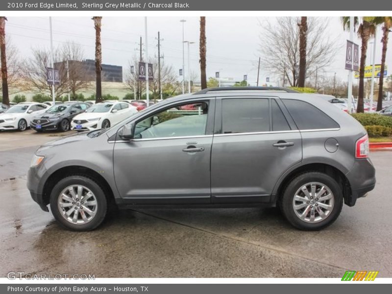 Sterling Grey Metallic / Charcoal Black 2010 Ford Edge Limited