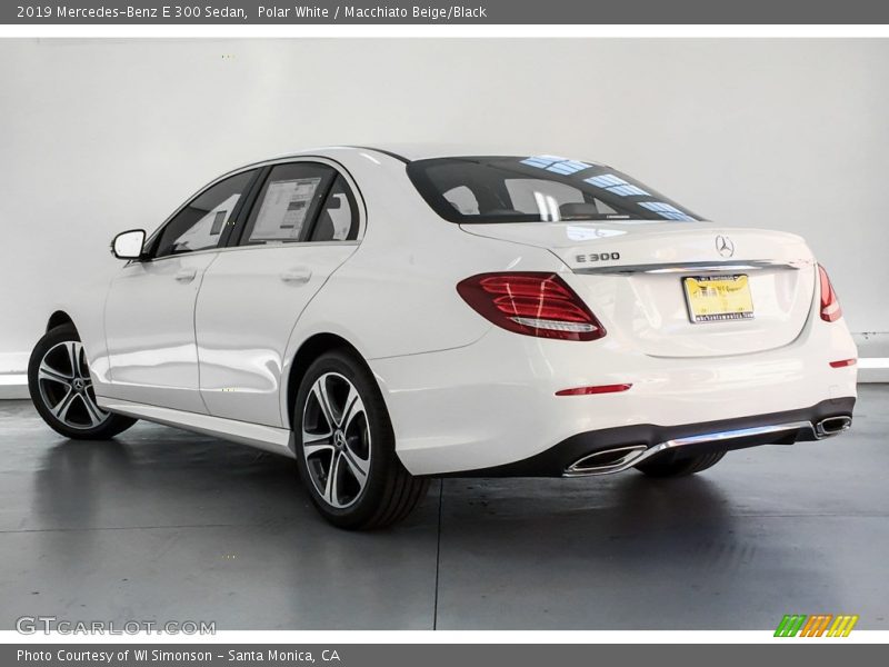 Polar White / Macchiato Beige/Black 2019 Mercedes-Benz E 300 Sedan