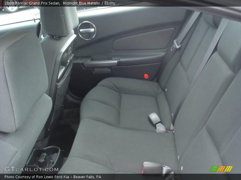 Midnight Blue Metallic / Ebony 2008 Pontiac Grand Prix Sedan