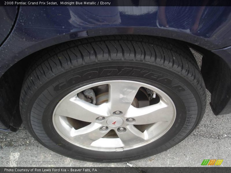 Midnight Blue Metallic / Ebony 2008 Pontiac Grand Prix Sedan