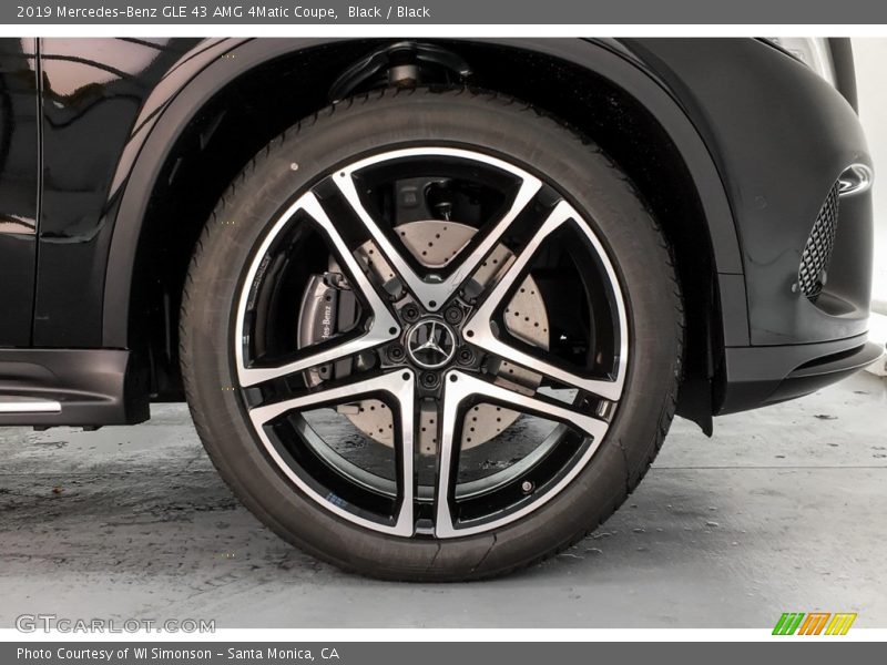Black / Black 2019 Mercedes-Benz GLE 43 AMG 4Matic Coupe