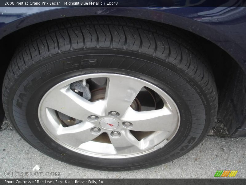 Midnight Blue Metallic / Ebony 2008 Pontiac Grand Prix Sedan