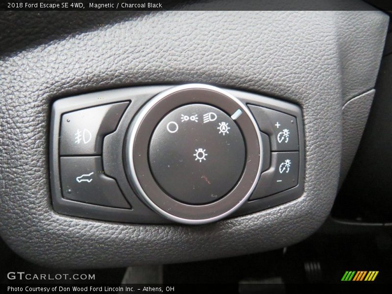 Magnetic / Charcoal Black 2018 Ford Escape SE 4WD