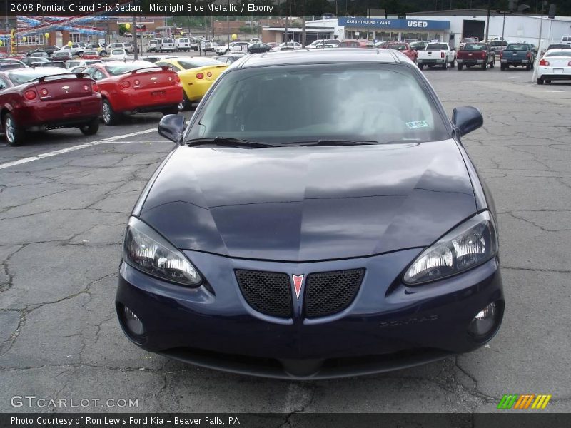 Midnight Blue Metallic / Ebony 2008 Pontiac Grand Prix Sedan