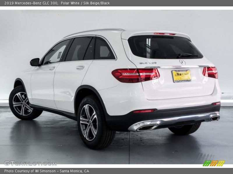 Polar White / Silk Beige/Black 2019 Mercedes-Benz GLC 300