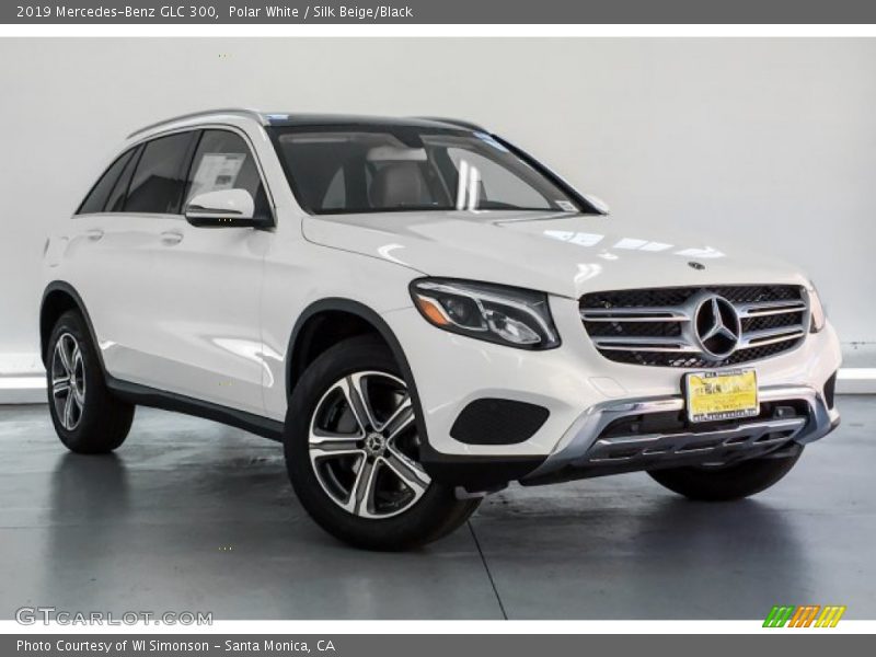 Polar White / Silk Beige/Black 2019 Mercedes-Benz GLC 300