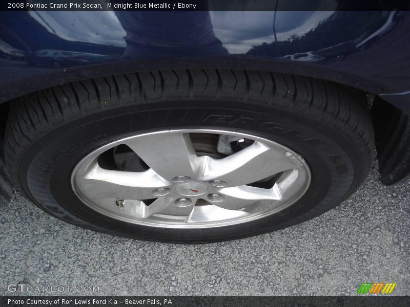 Midnight Blue Metallic / Ebony 2008 Pontiac Grand Prix Sedan