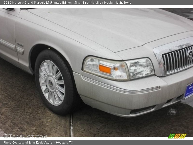 Silver Birch Metallic / Medium Light Stone 2010 Mercury Grand Marquis LS Ultimate Edition