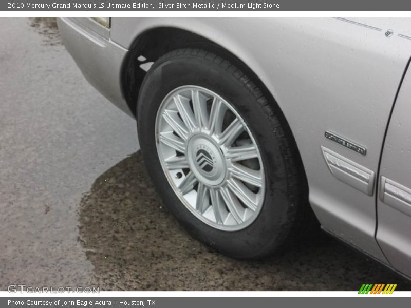 Silver Birch Metallic / Medium Light Stone 2010 Mercury Grand Marquis LS Ultimate Edition