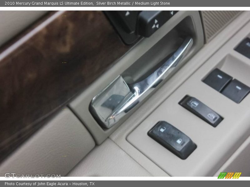 Silver Birch Metallic / Medium Light Stone 2010 Mercury Grand Marquis LS Ultimate Edition