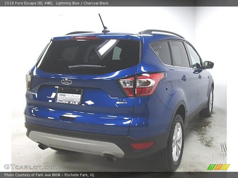 Lightning Blue / Charcoal Black 2018 Ford Escape SEL 4WD