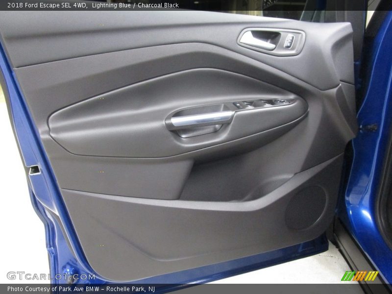 Lightning Blue / Charcoal Black 2018 Ford Escape SEL 4WD