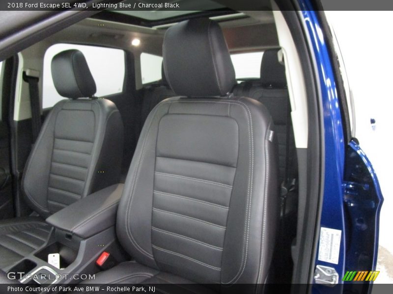 Lightning Blue / Charcoal Black 2018 Ford Escape SEL 4WD