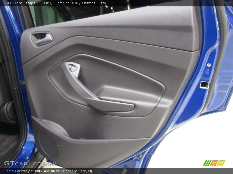 Lightning Blue / Charcoal Black 2018 Ford Escape SEL 4WD