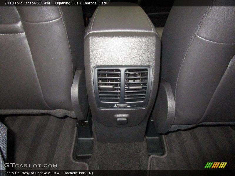 Lightning Blue / Charcoal Black 2018 Ford Escape SEL 4WD