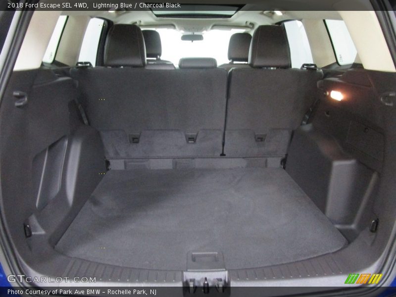 Lightning Blue / Charcoal Black 2018 Ford Escape SEL 4WD