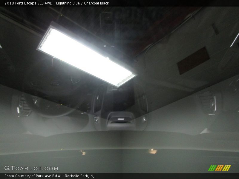 Lightning Blue / Charcoal Black 2018 Ford Escape SEL 4WD