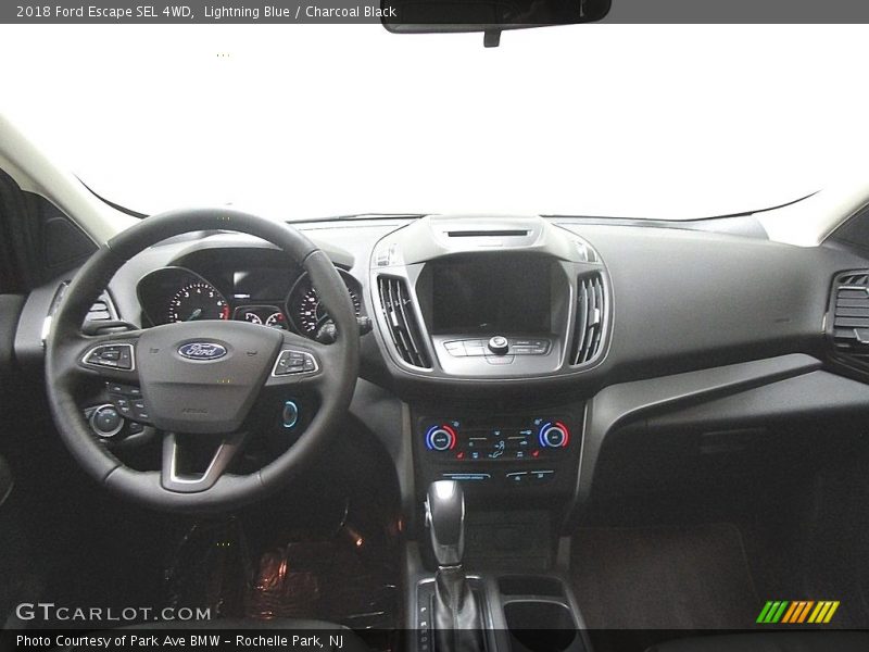 Lightning Blue / Charcoal Black 2018 Ford Escape SEL 4WD