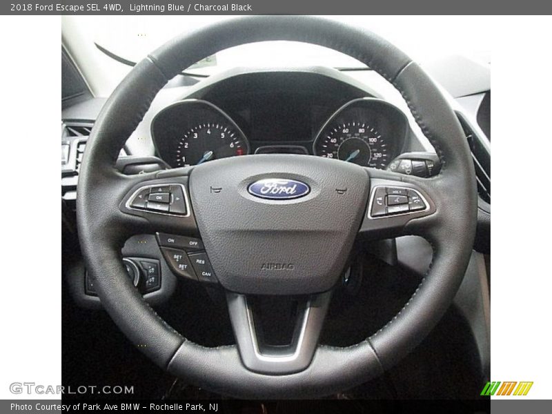 Lightning Blue / Charcoal Black 2018 Ford Escape SEL 4WD