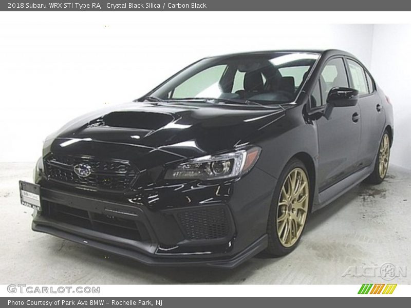 Crystal Black Silica / Carbon Black 2018 Subaru WRX STI Type RA