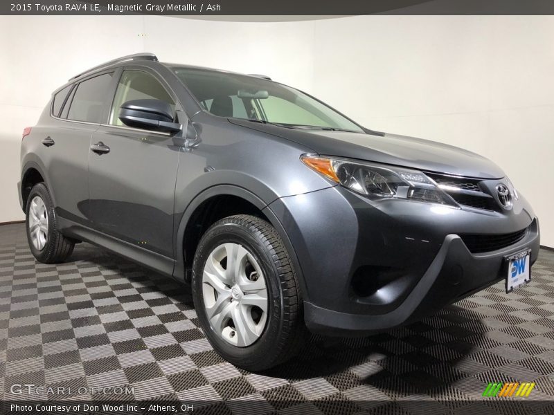 Magnetic Gray Metallic / Ash 2015 Toyota RAV4 LE