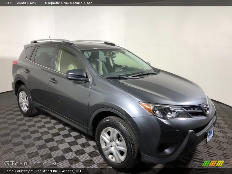 Magnetic Gray Metallic / Ash 2015 Toyota RAV4 LE