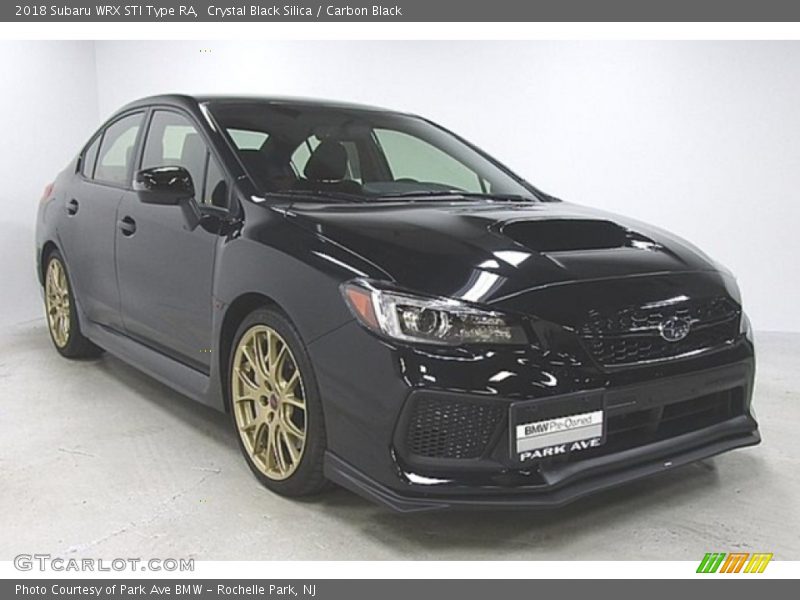 Front 3/4 View of 2018 WRX STI Type RA