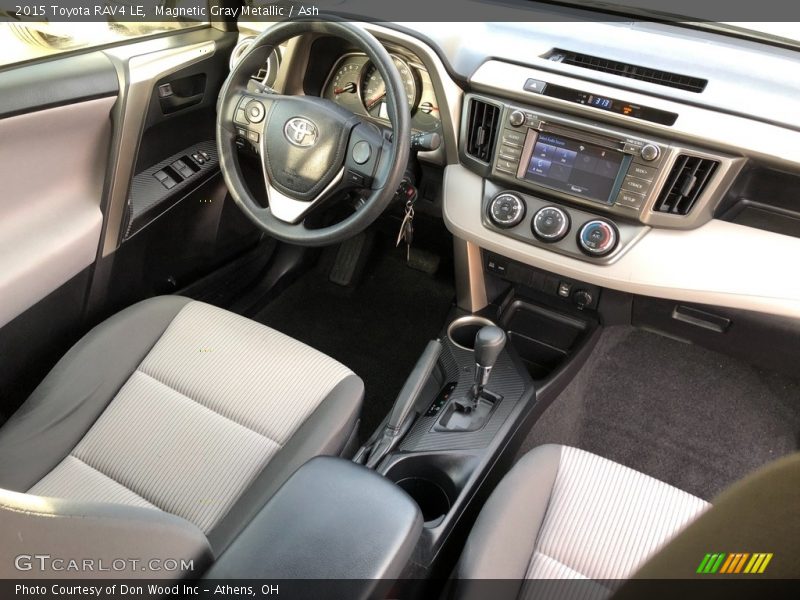 Magnetic Gray Metallic / Ash 2015 Toyota RAV4 LE