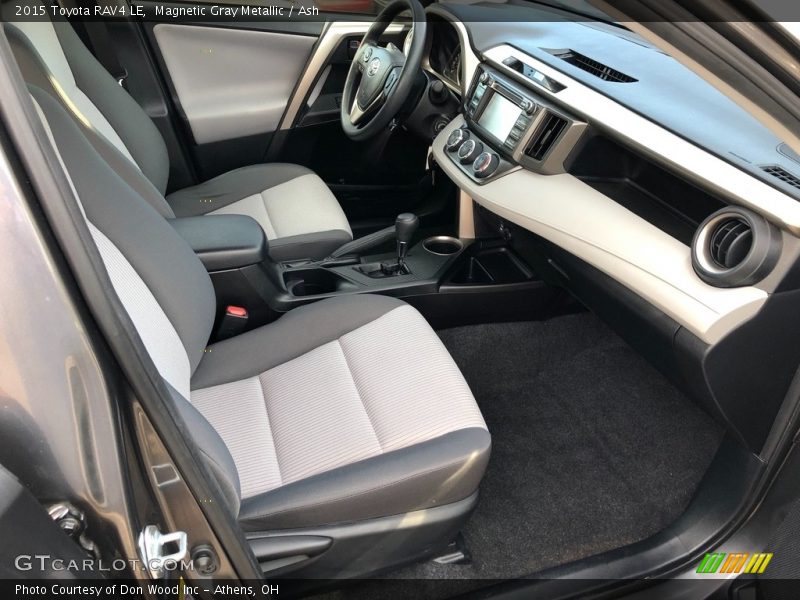 Magnetic Gray Metallic / Ash 2015 Toyota RAV4 LE