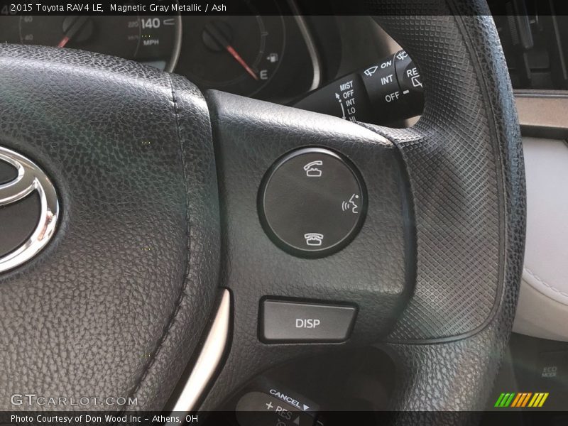 Magnetic Gray Metallic / Ash 2015 Toyota RAV4 LE