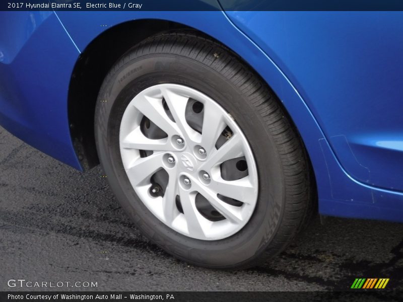 Electric Blue / Gray 2017 Hyundai Elantra SE