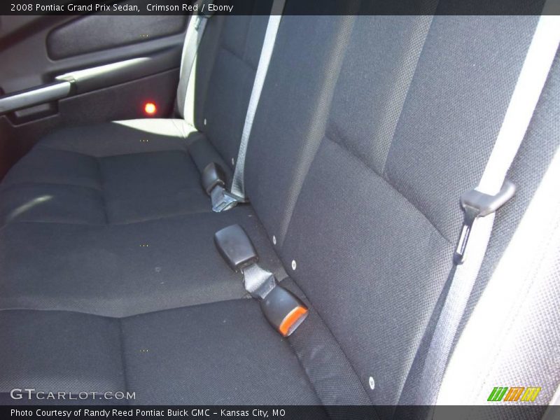 Crimson Red / Ebony 2008 Pontiac Grand Prix Sedan