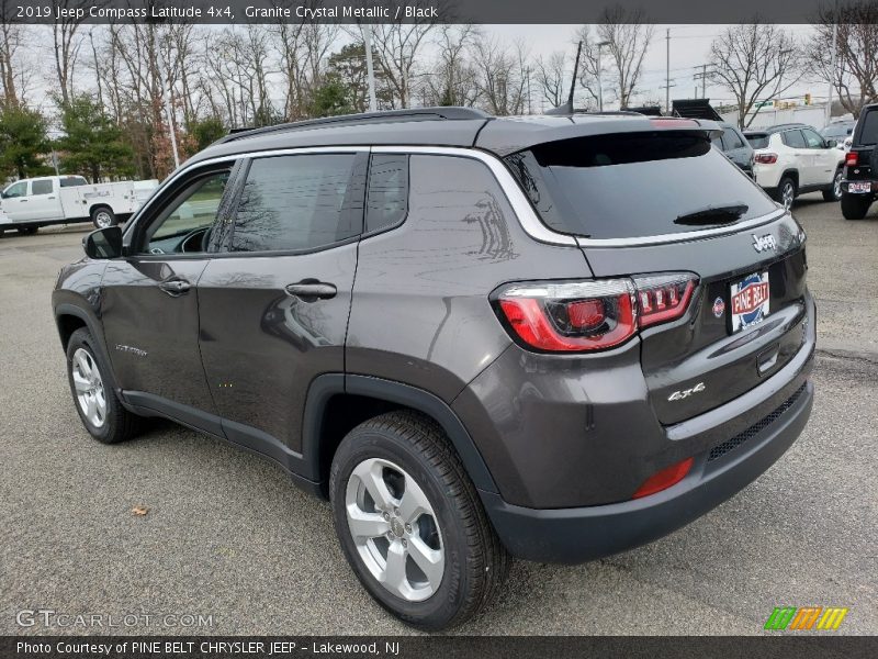 Granite Crystal Metallic / Black 2019 Jeep Compass Latitude 4x4