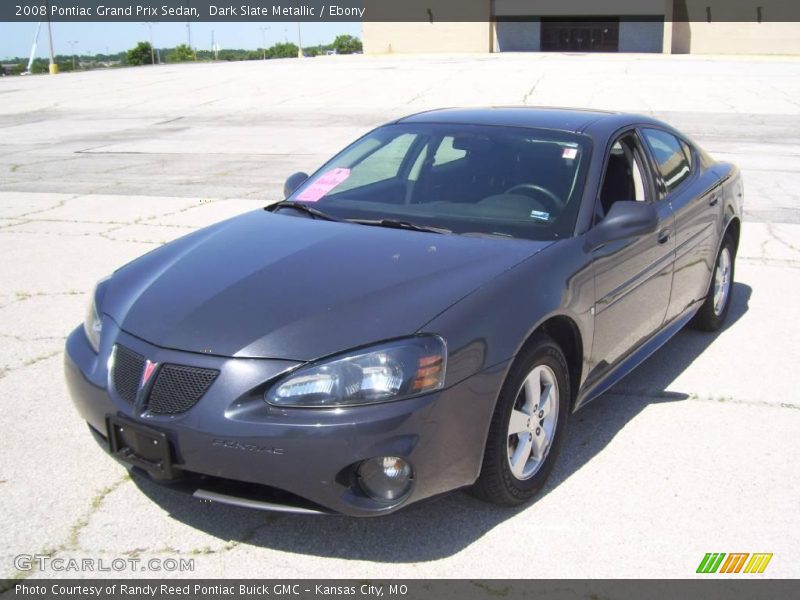 Dark Slate Metallic / Ebony 2008 Pontiac Grand Prix Sedan